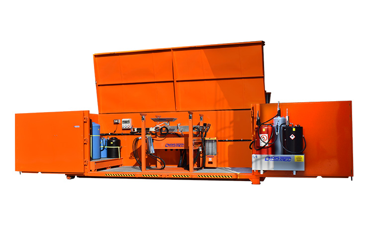 Iris-Mec ISC | Sistem mobil de drenaj cu container